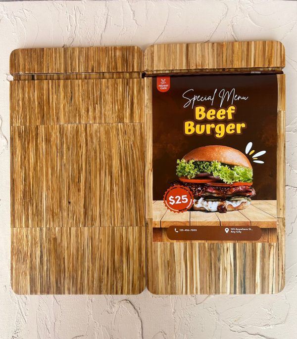 Papan menu / menu board / menu holder - Customized - Image 4